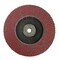 Weiler 7" Tiger Ceramic Abrasive Flap Disc, Angled (TY29), 40C, 7/8" 50109 - alternate 2
